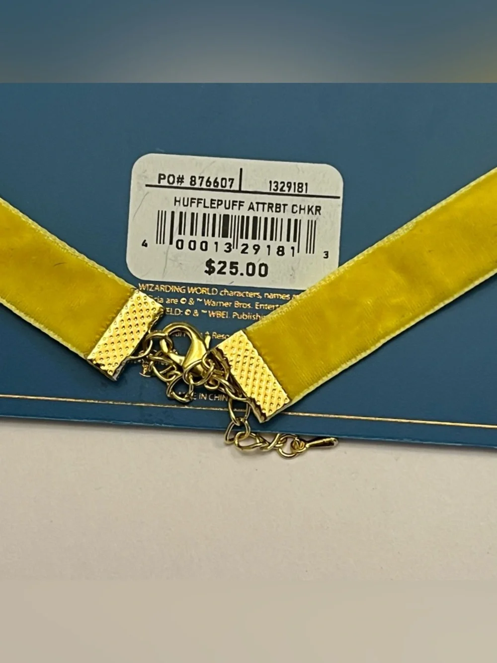 Universal Wizarding World‎ Of Harry Potter Ravenclaw Velvet Choker, Very Rare!